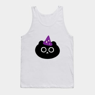 Black Cat Wizard Tank Top